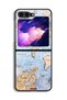 غطاء حماية لهاتف Samsung Galaxy Z Flip6 - خريطة العالم