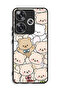 Xiaomi Poco F6 5G Protective Case Cover Bears Pattern