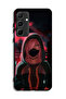 Samsung Galaxy A55 5G Protective Case Cover Girl Wear Mask Art