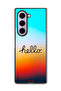 Samsung Galaxy Z Fold6 Protective Case Cover Hello