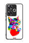 Xiaomi Poco F6 5G Protective Case Cover Colourful Kitten