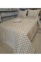 Micro Satin Chenille Embroidered Double Personality Bedding Set - 2