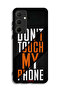 Samsung Galaxy A35 5G Protective Case Cover Do Not Touch My Phone