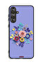 Samsung Galaxy M55 5G Protective Case Cover Flowers Art