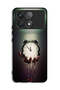 Xiaomi Poco F6 Pro Protective Case Cover Clock