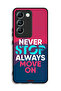 Vivo V30 Lite 4G Protective Case Cover Never Stop Always Move On