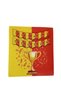 Yellow Red Fan Happy Birthday Banner and 5 Yellow Balloons - 5 Red Balloon Set - 2