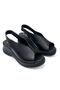 Z250 Women's Genuine Leather Sandals Black