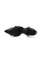 Kindep Park Stone Piping Detailed Closed Toe Heeled Women's Shoes Black - 4