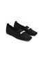 Kindep Knitwear Casual Women's Ballerina Black