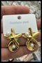 Steel Tarnish-Free Starfish Earrings |   Style Special Model |   Oyster and Pearl Detailed |   Gold Color - 2