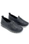 Kindep Iniesta Genuine Leather Transparent Comfortable Sole Daily Women's Shoes Black