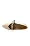 Kindep Buckle Detailed Casual Women's Ballerinas Beige - 4