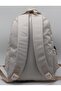 School Backpack Unisex Water Resistant Fabric School Bag 2500 Beige - 6