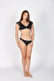 Women's Black Tulle Lycra Gathering Bikini with Skirt 36-42 - 6