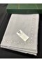 Azra Gray Linen Fabric 8-12 Persons 26 Piece Dining Table Cover Set - 2