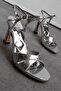 Abely Women's Cross Strap Detailed Heeled Shoes 4077 - 5