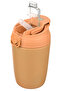 Nova Thermos Coffee Cup 350 ml Stainless Steel Double Barrier Travel Bottle Mug with Straw - 5
