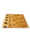 Solid Pattern Bamboo Mat Shower Tub Mat Bathroom Anti-Slip Mat Folding (24X16)Cm - 4