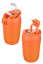 Nova Thermos Coffee Cup 350 ml Stainless Steel Double Barrier Travel Bottle Mug with Straw