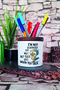 أنا لست مسؤولًا عن منظم سطح المكتب لحامل الأقلام السيراميكي المطبوع