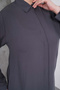 Gray Classic Shirt Tunic - 8
