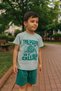 Boy's Summer Shorts Suit |   T-Shirt + Shorts |   Sea Themed Combination, Casual, Vacation Clothing