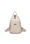 Medium Wash Leather Women's Backpack 21-K Barcelona 1639