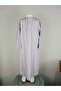 Hajj Umrah Clothes/Front Buttons Open/ and Long Sleeves Buttonless with Pockets Men's Fistan/Children's Summer Clothing