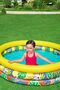 Children's Inflatable Play & Swimming Pool - Colorful Patterned - 168 cm X 38 cm - 3