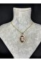 Letter H Gold Steel Necklace