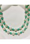 Summer Fashion Turquoise Colored Fimolu Pearl Necklace - 2