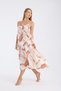 Patterned Strap Dress - 6