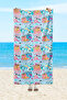 Capybara Patterned Quick Dry 75X150 cm Beach Towel – Printed - 2