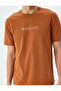 Crew Neck Regular Fit Cotton Short Sleeve Slogan Printed T-Shirt - 5