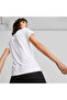 Womens Essentials Metallic Logo T-shirt - White - 2