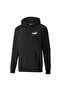 Mens Essentials+ Tape Hoodie - Black - 6