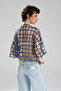 Women's Woven Fabric Bias Design Vest - 3