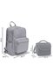 Elementary and Middle School Backpack and Nutrition Set - Orange Purple Color for Girls Ge - 3