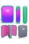 Pink Purple Gradient Girl's School Bag and Organizer Pen Holder Set 23762 11137 - 2