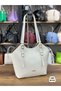 Bigger Size Bag with Buckle 3106 White