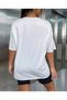 California West Coast Printed White Oversize Cotton Tshirt Unisex - 3