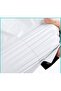 REDDOTGIFT® 100pcs Plastic Envelope Bag Self-seal Adhesive Courier Storage Bags (White, Inside Blac - 3