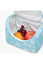 Floral Print Lunch Bag with Zip Closure - 5
