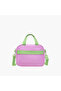 Applique Detail Lunch Bag with Zip Closure - 3