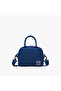Solid Lunch Bag with Detachable Strap and Zip Closure