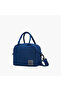 Solid Lunch Bag with Detachable Strap and Zip Closure - 2