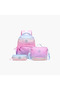 Ombre Lunch Bag with Strap and Zip Closure - 6