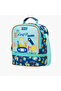Printed Lunch Bag with Adjustable Strap and Zip Closure - 2