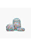 Cat Print Lunch Bag with Adjustable Strap and Zip Closure - 7